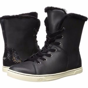 ugg trainers with fur